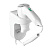 Фен для волос настенный SONNEN HD-1288D, 1200 Вт, скорость потока 11,6 м/с., пластик, 4 скорости, 604197